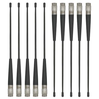 10 Pack 450-470mHz 4dBi Gold Lettering TNC Antenna for CHCNAV GPS Receiver CHC Screw Antenna QT450GT
