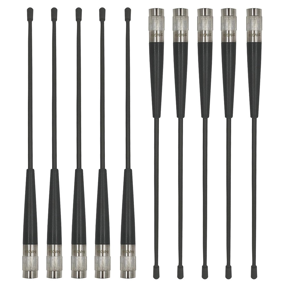 10 Pack 450-470mHz 4dBi Gold Lettering TNC Antenna for CHCNAV GPS Receiver CHC Screw Antenna QT450GT