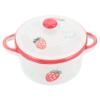 SWOOMEY Creative Hand-painted Ceramic Steamed Bowl with Lid Adorable Multi-functional Design for Food Soups and Snacks Durable and Easy to Clean view 1
