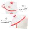 SWOOMEY Creative Hand-painted Ceramic Steamed Bowl with Lid Adorable Multi-functional Design for Food Soups and Snacks Durable and Easy to Clean view 2