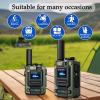 Global-walkie-Talkie-Unlimited-Range-radios-Long Range walkie talkies Cards-radios Unlimited Range with sim Cards-Out of State walkie-Talkie ptt Button-Two Way Talk Talkie-2Pack Dark Green view 4