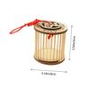 FONDOTIN Bamboo Cage Portable Container Smooth Surface for Storing and Carrying Insects view 2