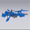 Tamashii Nations Hyper Mega Launcher Option Set Original Die Casting Parts by Bandai Hobby view 3