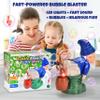 FartBubbleBlowerLEDButtBubbleMachinewithFartSounds,RainbowBubbleMaker,NoveltyGagGiftforParties&Adults (Blue Santa) view 2