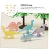 BESPORTBLE 12Pcs Luminous Dinosaur Model for Dinosaurs Playthings for Dinosaur Theme Parties Educational and Fun Cultivate Imagination and Color Recognition view 2