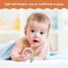 2 Pack Baby Teething Toys for 0-6 & 6-12 Month Infants, Silicone Baby Chew Toys with Wooden Ring Toy (for Newborn Boys & Girls), Ideal for Relieving Teething Discomfort & Soothing Fussy Moods view 2