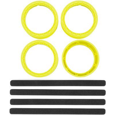 Associated 72269 RC10 Ft Adjustable Wheel Rims Fluorescent Yellow