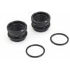 Kyosho America IS216 Shock Adjust Dial(for MP10Te/2 Pieces/Black) view 1