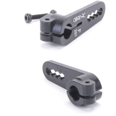 Core RC CR466 Alloy Offset Servo Arm 25T - Futaba