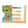 Toyvian Wooden Clock Abacus Beads Educational Toy for Boys and Girls Colorful Arithmetic Learning Tool Creative Calculation Stand for Early Childhood Development and Math Skills view 1