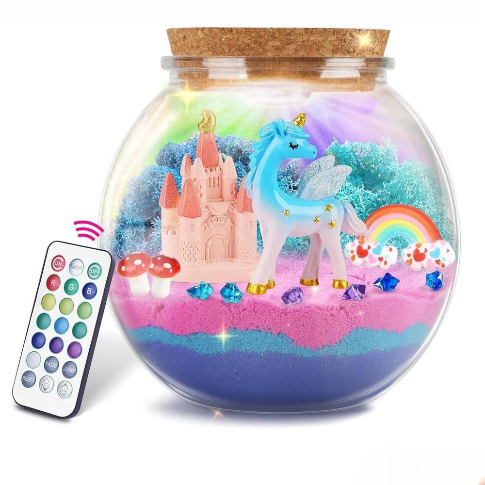 Unicorn Gifts for Girls - Unicorn Terrarium Kit for Kids