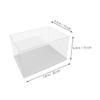 ABOOFAN Stylish Acrylic Display Case Storage Box for Figures Toys Handicrafts Organize Your Counter view 2