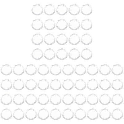 Angoily 3sets Coin Box Convenient Coin Protector Professional Coin Case Coin Capsules Holder Coin Holder Coin Organizer Case for Coin Clear Boxes Coin Storage Accessory Plastic 50pcs*3