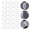 Angoily 3sets Coin Box Convenient Coin Protector Professional Coin Case Coin Capsules Holder Coin Holder Coin Organizer Case for Coin Clear Boxes Coin Storage Accessory Plastic 50pcs*3 view 3