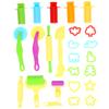 Hohopeti 20pcs DIY Tools Kit for Extruder Tools Random Color Shape Cut and Mold Into Fun Animal Creations for Creative Play and Imaginative Learning Random Color view 1
