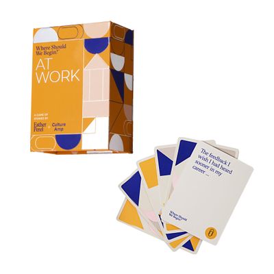 ESTHER PEREL Where Should We Begin? at Work  Conversation Cards for Teams Culture Amp  Office Games & Team Building Games for Work  100 Talking Point Cards to Build Trust & Connection