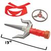 Teenage Mutant Ninja Turtles Tales of the Spin Attack Raphael Sai Role Play by Playmates Toys view 2