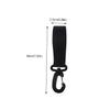 Toyvian 4pairs Professional Stroller Hooks Multi-Function Stroller Hooks Rotation for Diaper Bags Mom Attachment view 2