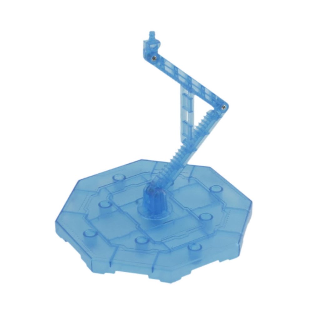 Action Figure Base Angle Height Adjustable Model Support Stable Self Assembly for 1/100 Models, Blue