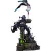 Iron Studios Collectible Statue Art Scale 1/10 Ghost-Spider - Spider-Man vs Villains Diorama Polystone Multicolor 13.4 inches view 4