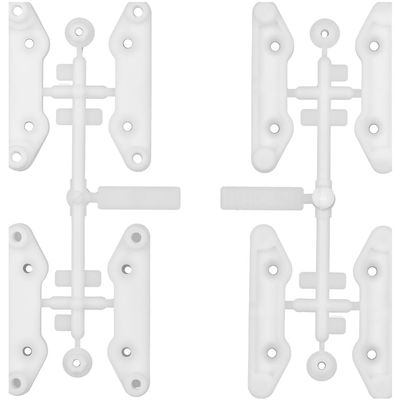 Associated 31947 6x6 Arm Mounts 3mm Natural