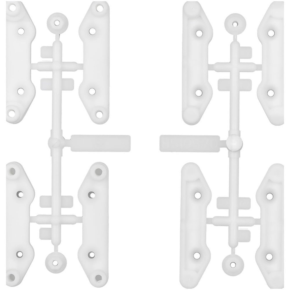 Associated 31947 6x6 Arm Mounts 3mm Natural