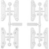 Associated 31947 6x6 Arm Mounts 3mm Natural view 1