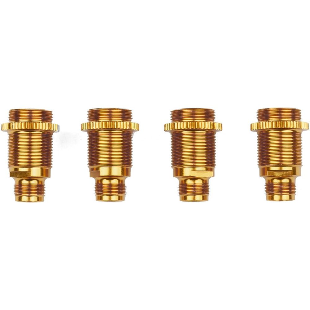 Associated 31952 6x6 Aluminum Shock Bodies Gold
