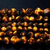 6/8/10mm Faceted Yooperlite Natural Flame Stone Beads Spacer Beads for Making Supplies DIY Bracelets Accessories,Yooperlite,6mm About 50pcs view 2
