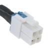 HapGlan &Metal 4pin 12AWG Power Supply Wires for for IC-7100 IC7300 IC-7000 IC-7610 Alinco view 4