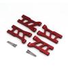 RC Car Upgrade Part for HSP 18301 18302 18311 18312 18321 18322 1/18 RC Remote Control Car Metal Parts Front and Rear Hem Arms(Red) view 1