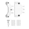 QTUONVD RC Upgrade Parts for MN128 MN86 MN86S MN86K MN86KS for MN for G500 1/12 RC Crawler Car Upgrade Parts Metal Pull Rod Mount for Seat and Servo Mount Bracket(Silver) view 2