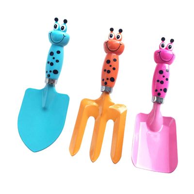 HONMEET Boys and Girls-Friendly Gardening Tools Set Shovel Fork Hoe Rake Boys and Girls Gardening Shovel Fork Tool Set