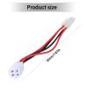 HapGlan Easy to Use 4 Pin to 6 Pin Shortwave Radio Power Cord Adapter Cable for Outdoor Communication Amateur Radio Enthusiasts view 4