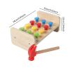 Interactive Shape Sorting Game with Hammering Pegs for Kids view 2