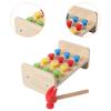 Interactive Shape Sorting Game with Hammering Pegs for Kids view 3