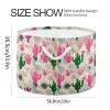 GOODOLD Cacti Pattern Extra Large Storage Basket Decorative Laundry Basket with Handles, Rope Basket for Clothes, Blanket, Towel, 20 x 14 Inch view 2