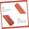 BESTonZON 1 Pair Wooden Rhythm Sticks for Durable Percussion Instruments for Early Education for Play and Creative Learning Activities view 4