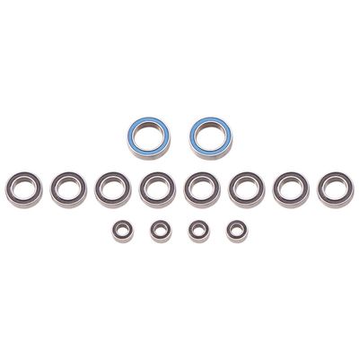 14PCS Rubber Sealed Ball Bearing Kit for Tamiya T3-01 T301 1/8 RC Dancing Rider Upgrades Replacements Accessories