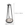 Abaodam Creative Sand Pendulum for Desk Decor Metal Newton's Cradle Relaxing Office Gadget Educational for Science Lovers Unique Home Decoration view 2