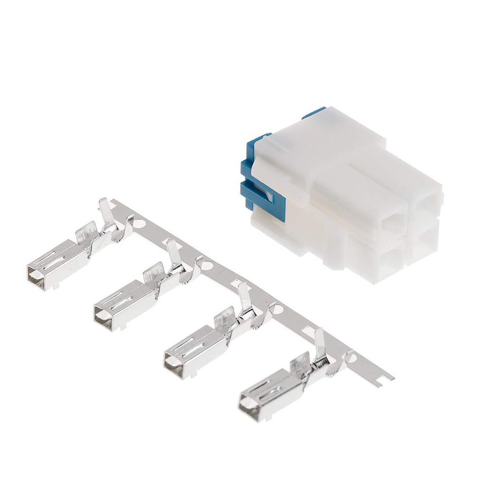4 Pin Short Radio Power Supply Socket Cable Cord Connector for IC-7000