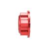 4Pcs Aluminum 24Mm Hex Wheel Nuts Wheel Hub Cover Dustproof Anti-Skid for Arrma 1/5 KRATON 8S Outcast 8S RC Car(Red) view 4
