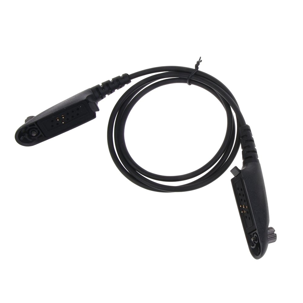 HapGlan Professional- Clone Cable Easy Connection Copy Cable Walkie-Talkie Accesories Fits for GP328 GP338 GP340 GP360 GP380