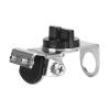 HapGlan Anti-Theft Bracket Mount Clip Adjustable Stainless Steel for Mobile Car Radio Theftproof Security Holder view 2