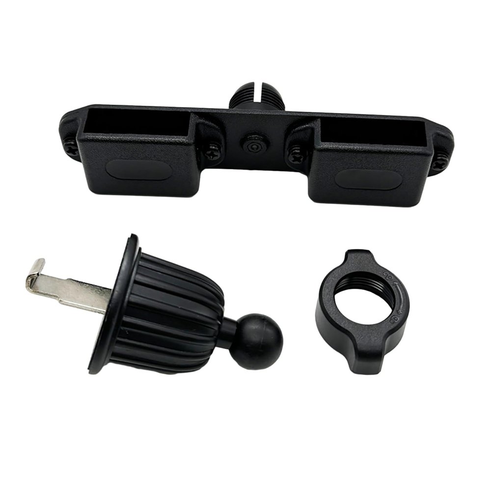 HapGlan Air Outlet Mount for Double Radios Secure Stand Walkie-Talkies Stand Efficient Intercoms Stand for Communication Devices