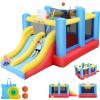 Bounce House, Inflatable Bounce House for Kids 3-12, Bouncy House with 2 Slides for Outdoor Backyard/Indoor, Bouncy Castle, Jump House for Toddlers Kids Party view 1