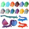 12PCS 3D Printed Dragon Eggs with Dragon Inside, Easter Egg Stuffers, Articulated Dragon Fidget Toy for Kid Boy Girls, Mystery Dragon Eggs for Kindergarten Graduation Gifts view 1