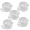 Bosreroy 5 Pcs Stove Knob Protector Covers, Pet & Child Safety, Heat-Resistant Gas Stove Lid with Secure Adhesive view 1