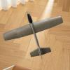 FytStycale Kids Foam Airplane Glider for Outdoor Fun, Easy to Use Flying Toy, Gray view 3