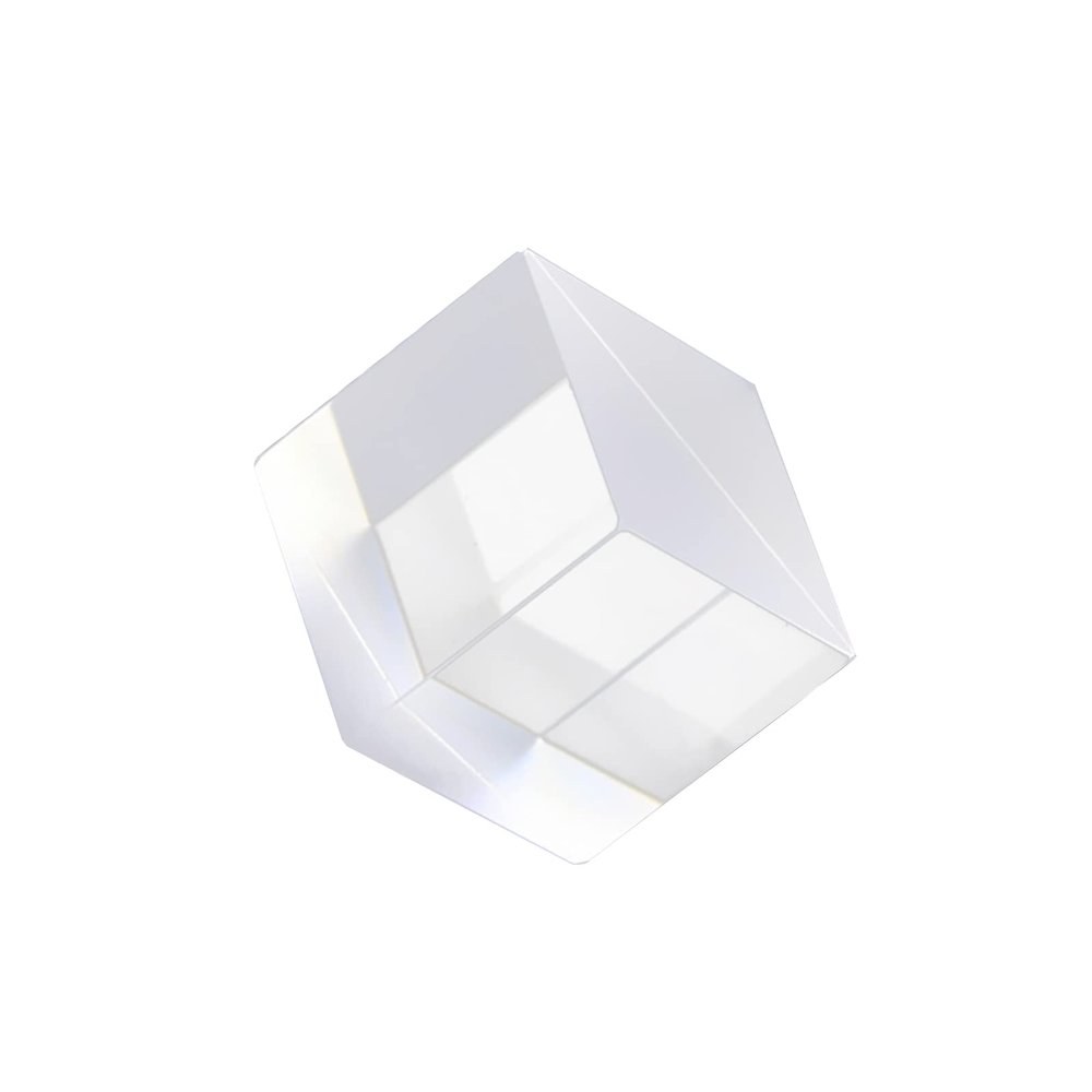 1Pc Optical Glass Prism for VU Instrument Display Multi-Mode Band Spectrum